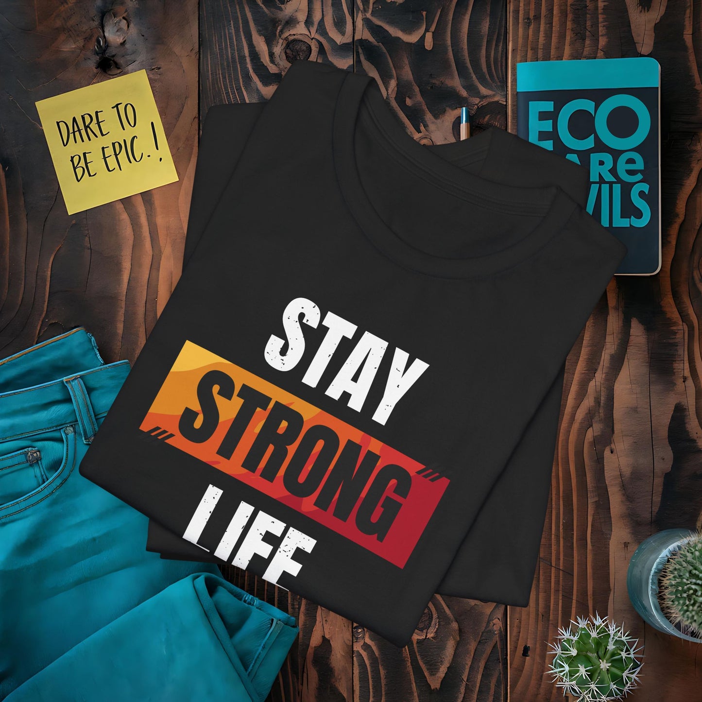 Stay Strong Life Goes On T-Shirt
