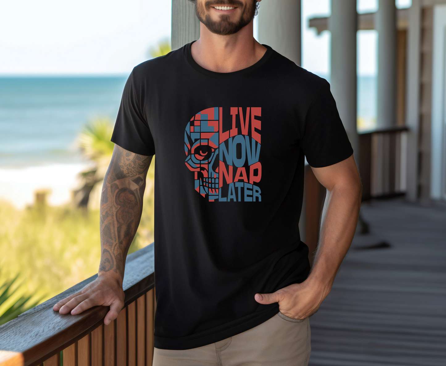 Live Now Nap Later T-shirt