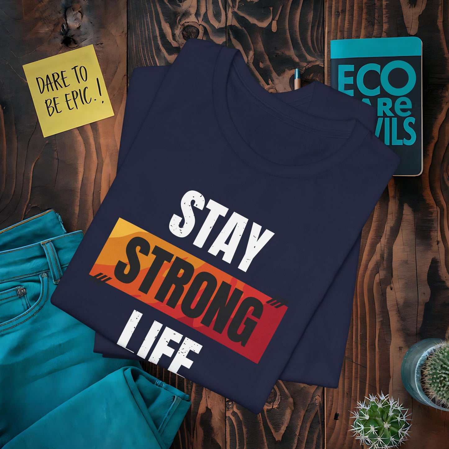 Stay Strong Life Goes On T-Shirt