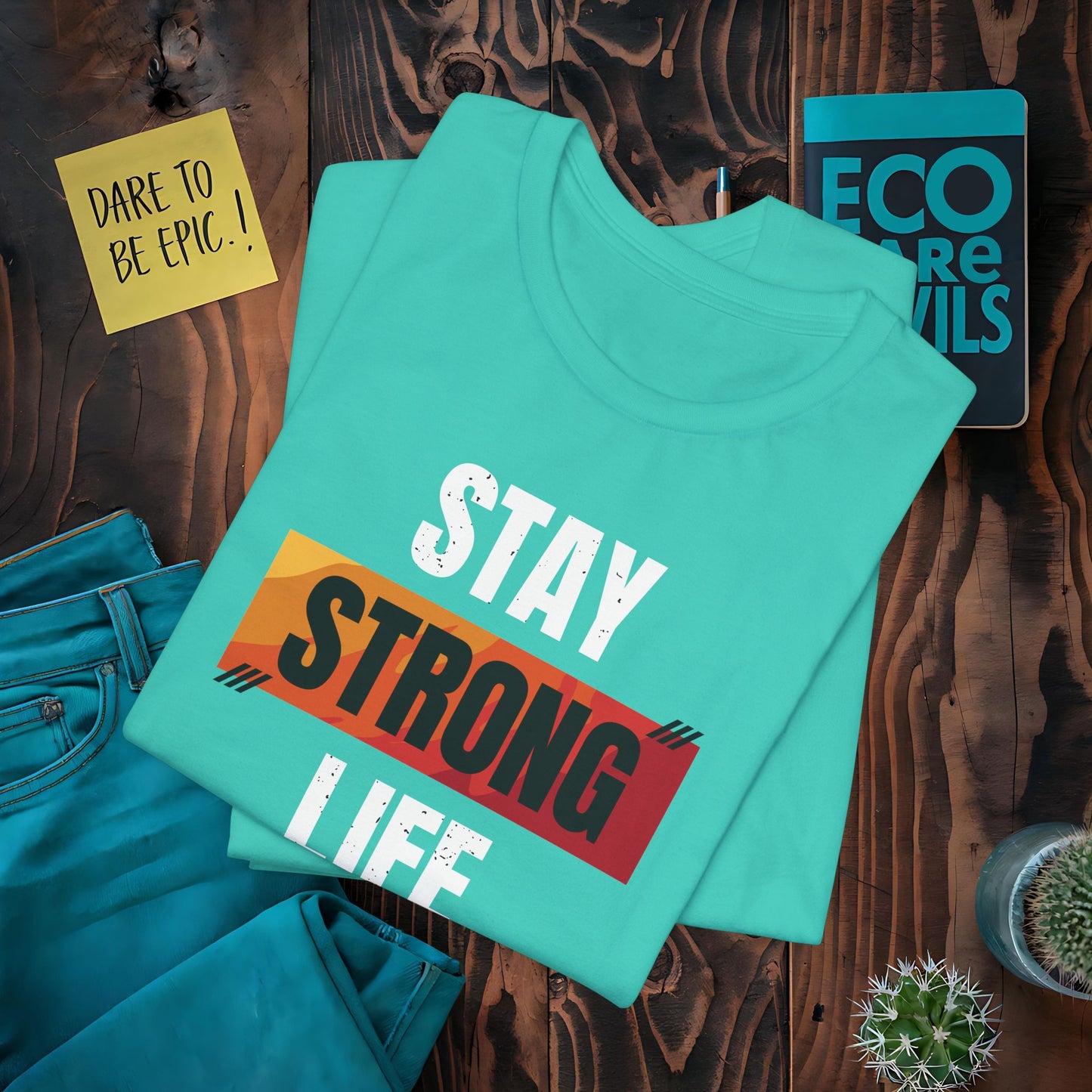 Stay Strong Life Goes On T-Shirt