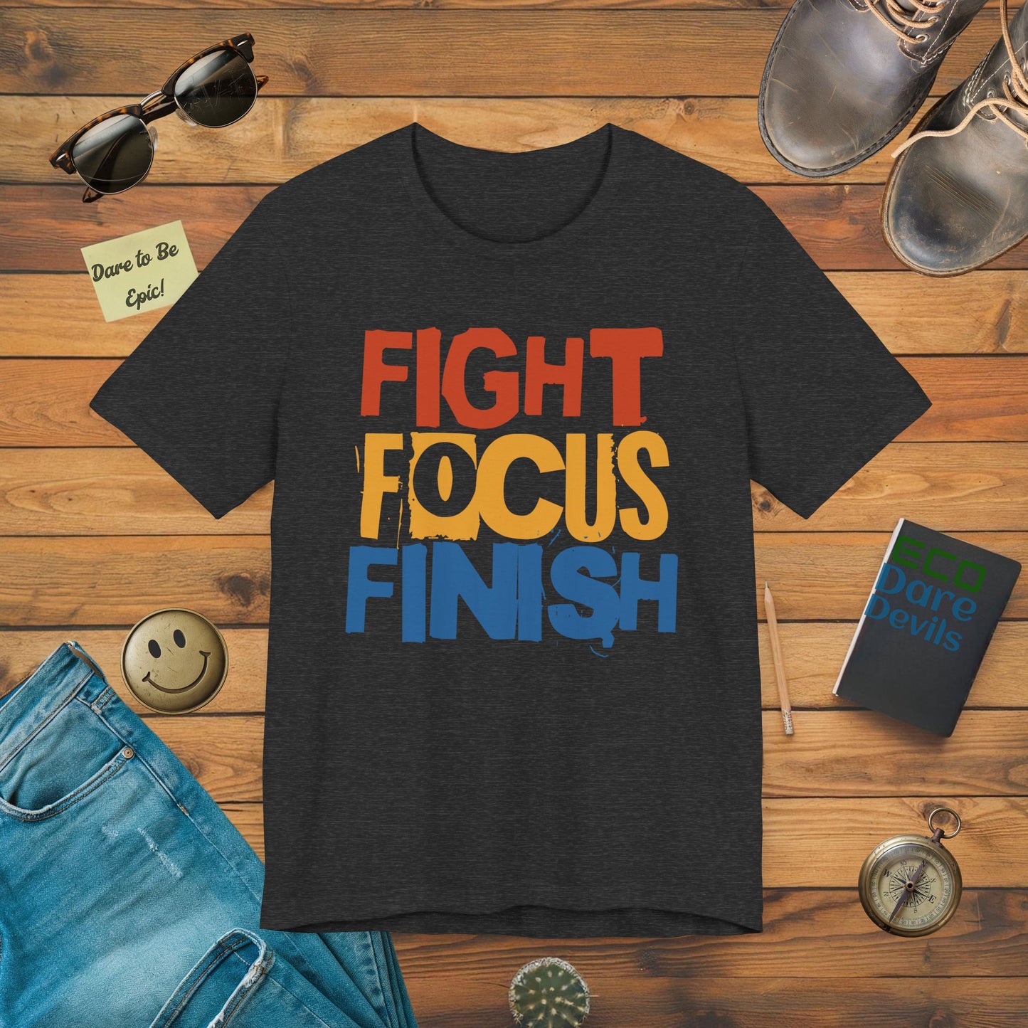 FIGHT FOCUS FINISH T-Shirt