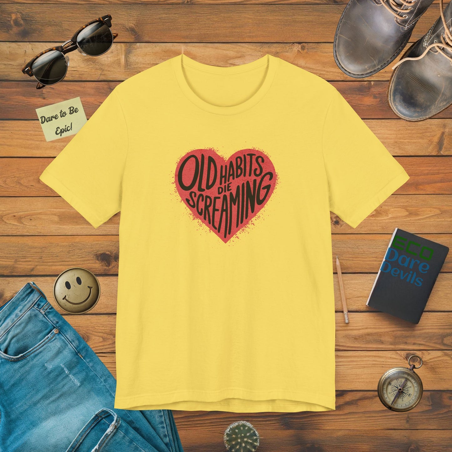 Grunge Heart T-Shirt