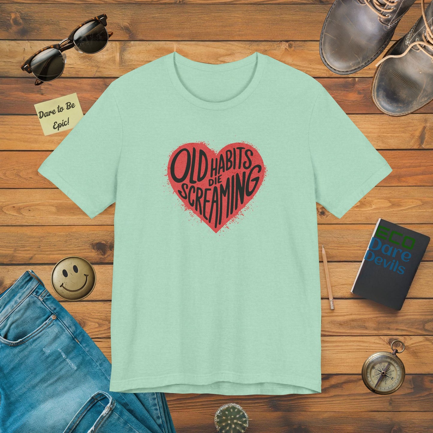 Grunge Heart T-Shirt