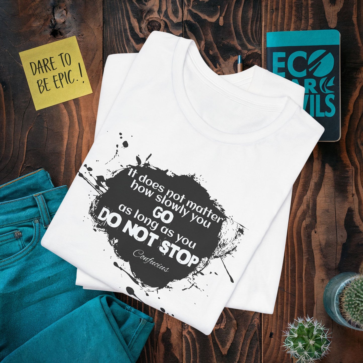 Motivational Confucius T-Shirt