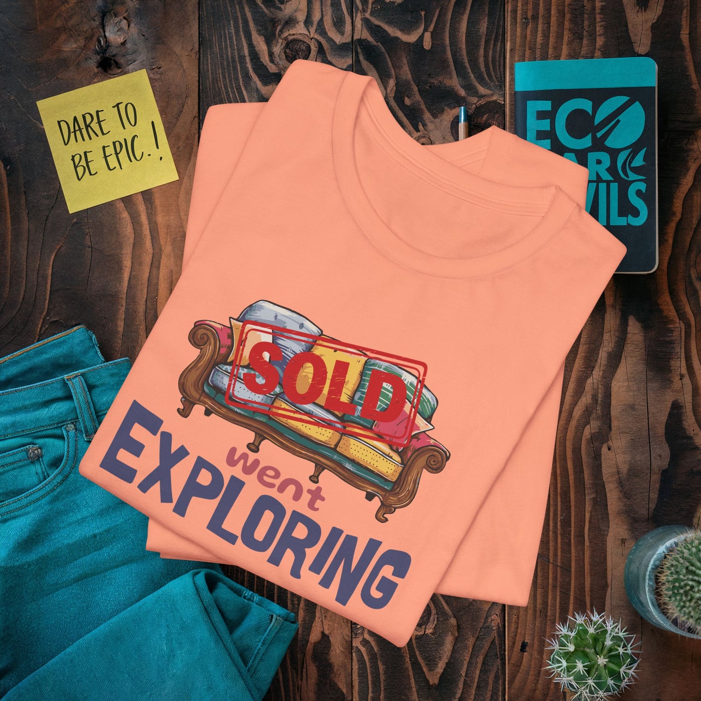 Sold my couch went Exploring T-Shirt