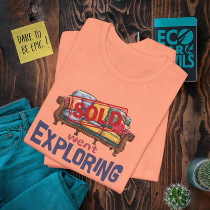 Sold my couch went Exploring T-Shirt