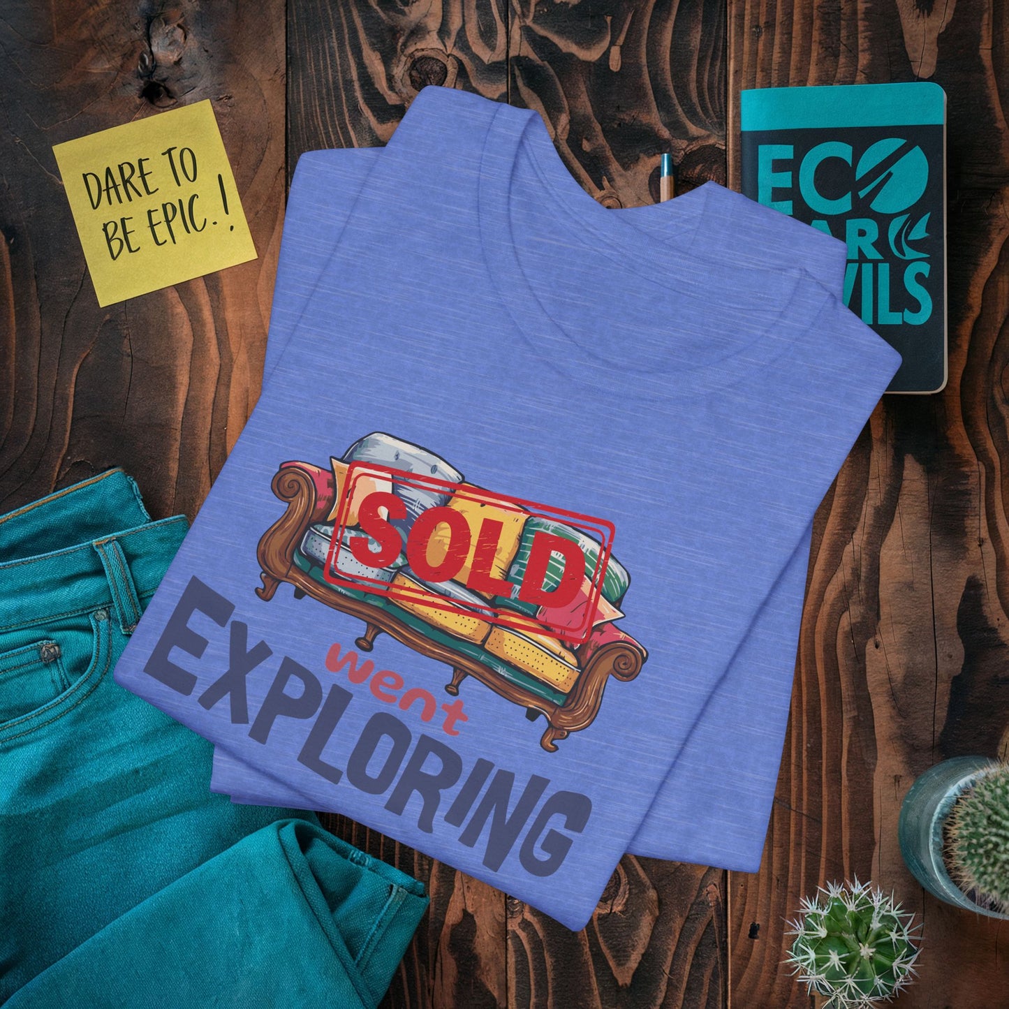 Sold my couch went Exploring T-Shirt