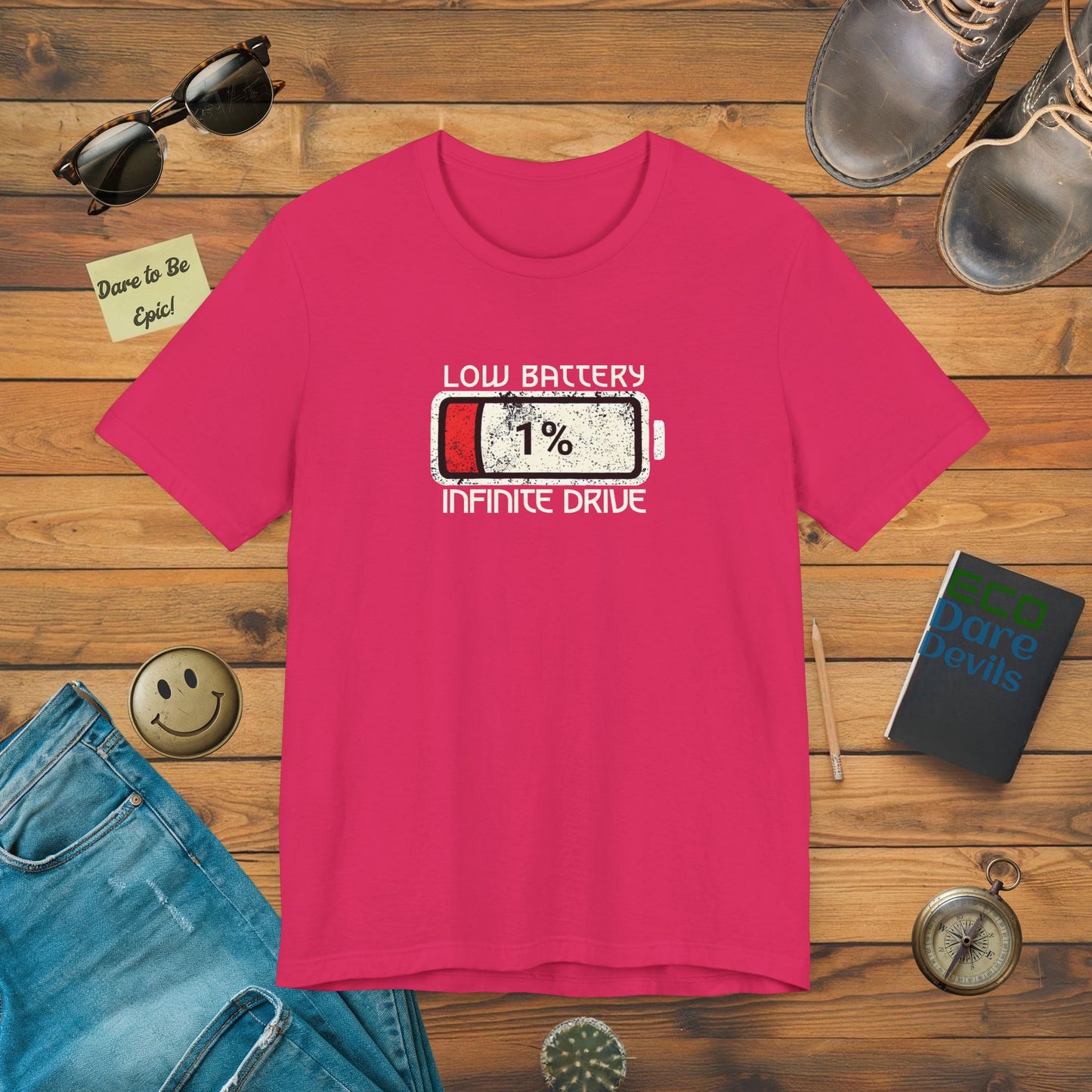 Low Battery Infinite Drive T-Shirt