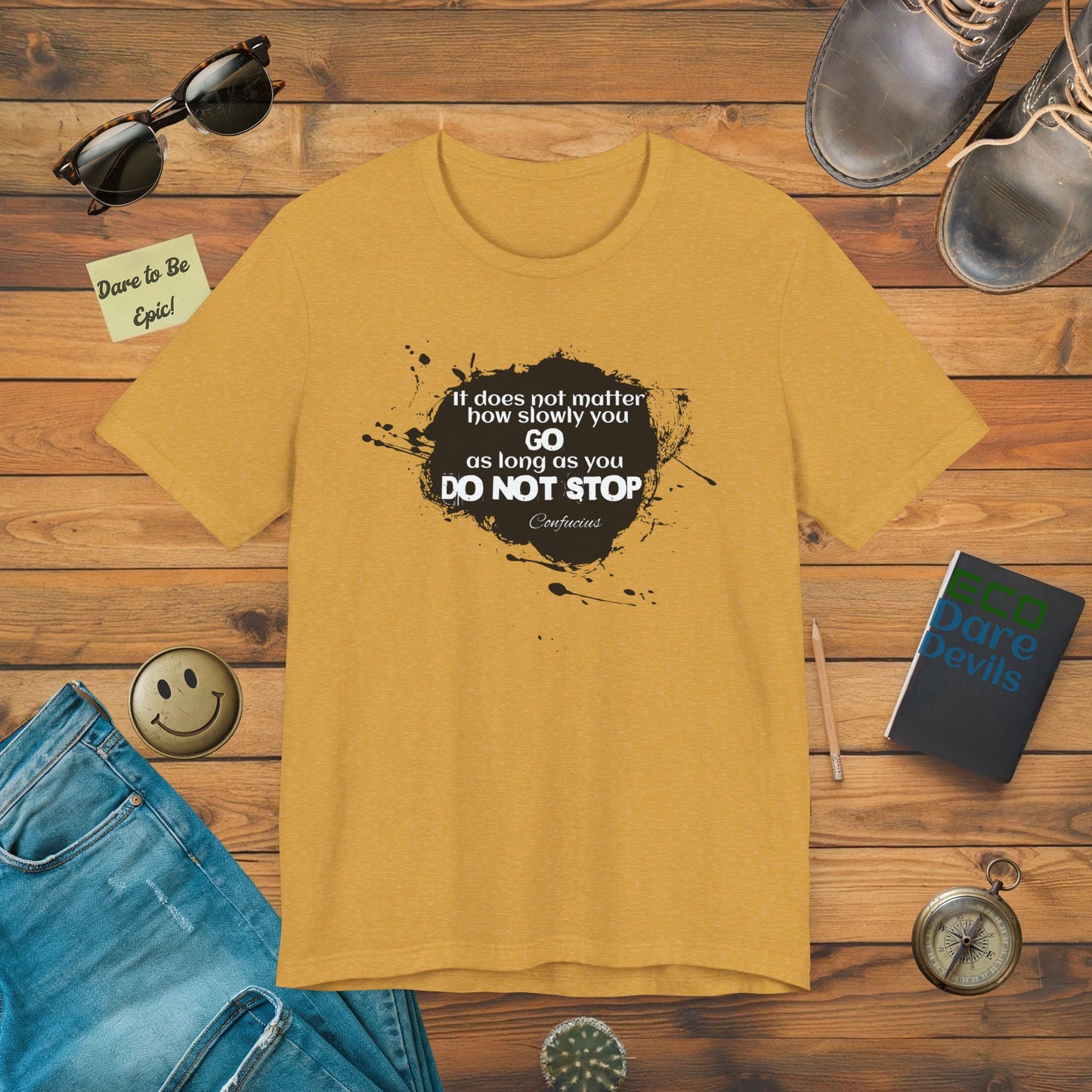 Motivational Confucius T-Shirt