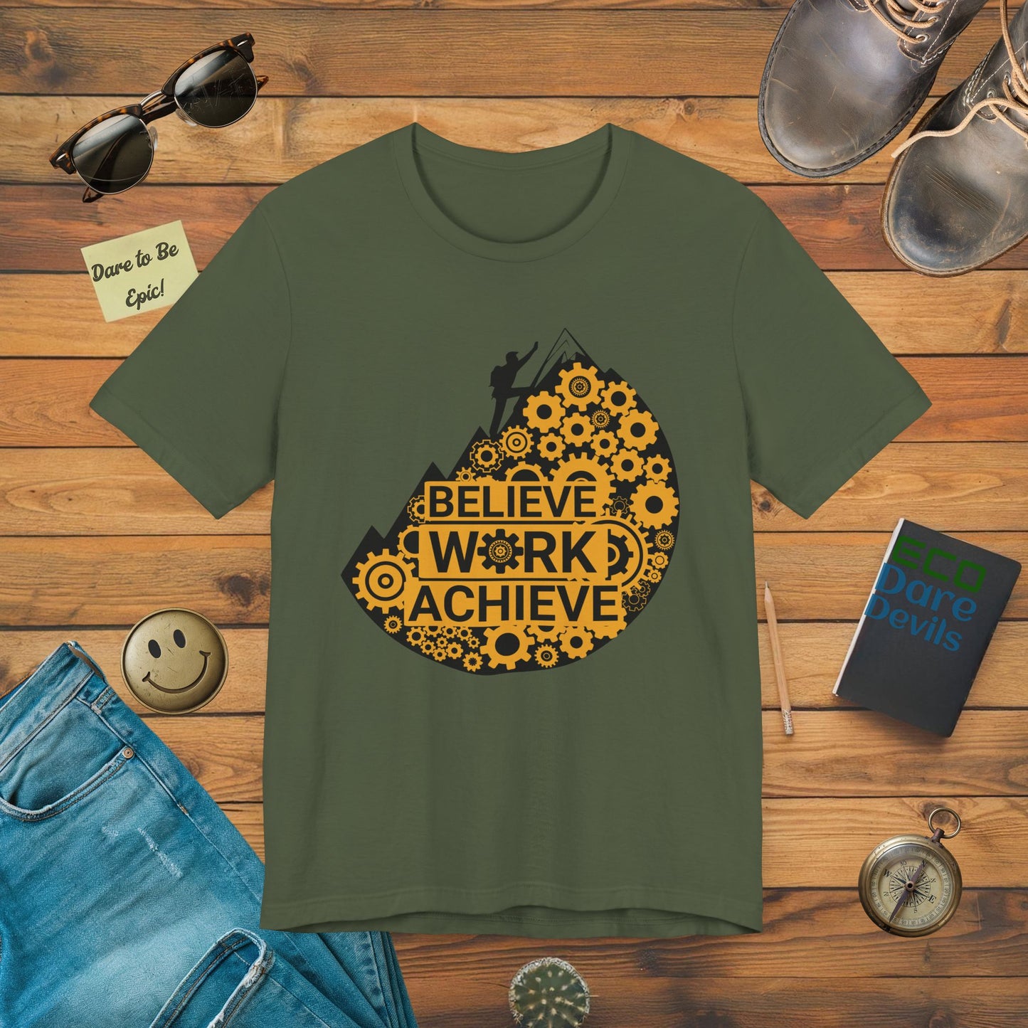 Believe Work Achieve T-Shirt