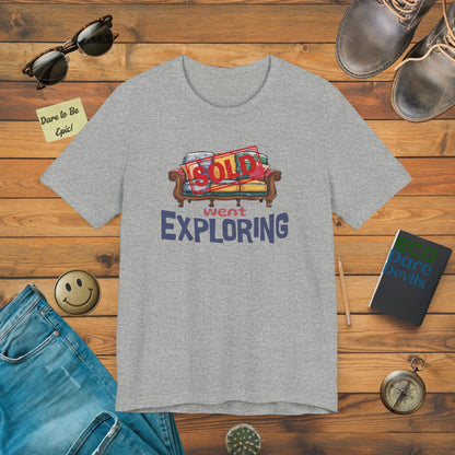 Sold my couch went Exploring T-Shirt