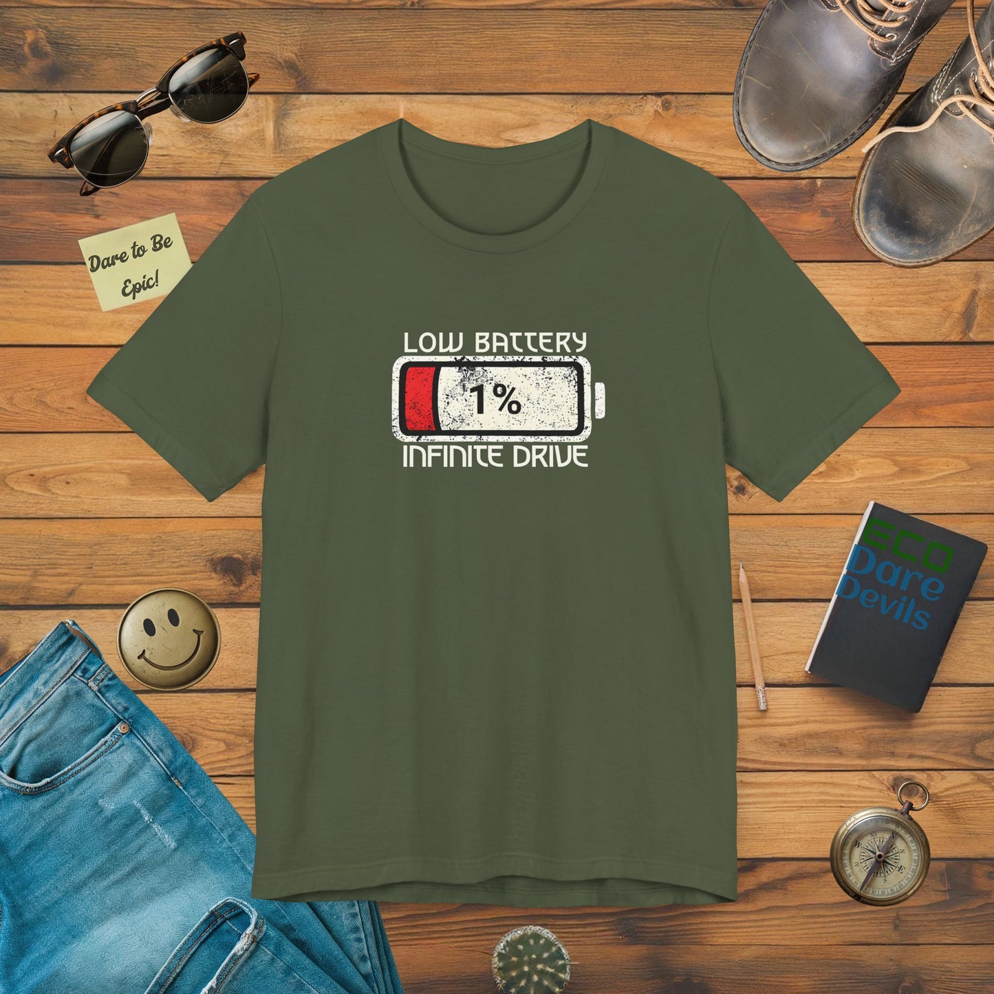 Low Battery Infinite Drive T-Shirt