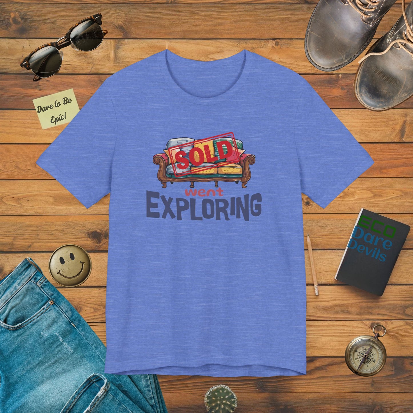 Sold my couch went Exploring T-Shirt