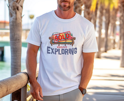 Sold my couch went Exploring T-Shirt